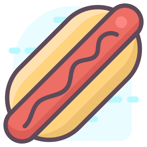 hot dog Generic Outline Color icona