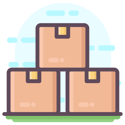 Packages Generic Outline Color icon