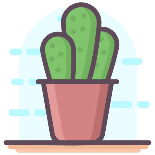 kaktus Generic Outline Color ikona