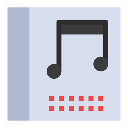 muziek Flatart Icons Flat icoon