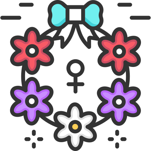 꽃들 SBTS2018 Lineal Color icon