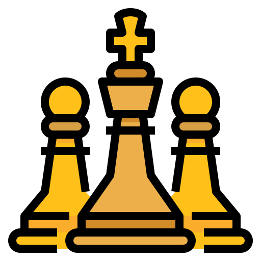 schaken Nhor Phai Lineal Color icoon