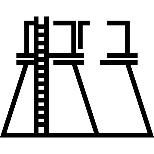Электростанция Detailed Straight Lineal иконка