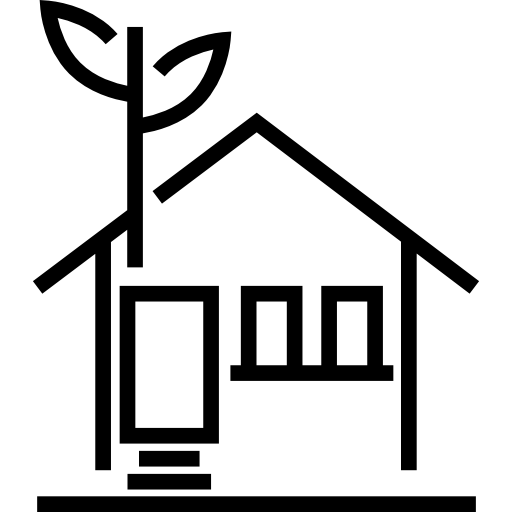House Detailed Straight Lineal icon