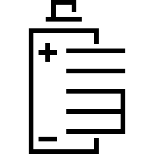 Батарея Detailed Straight Lineal иконка