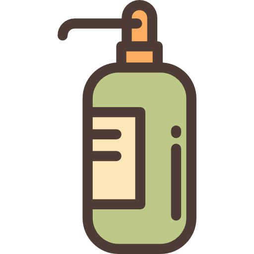Liquid soap Detailed Rounded Lineal color icon