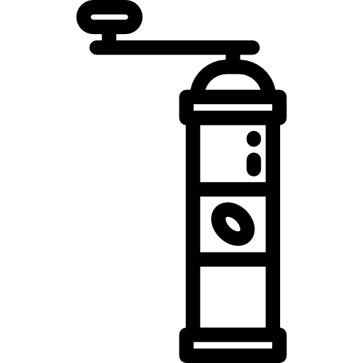 Coffee grinder Detailed Rounded Lineal icon