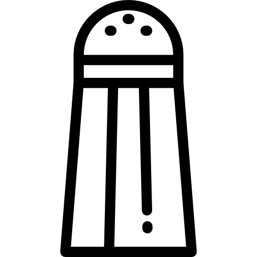 소금 Detailed Rounded Lineal icon
