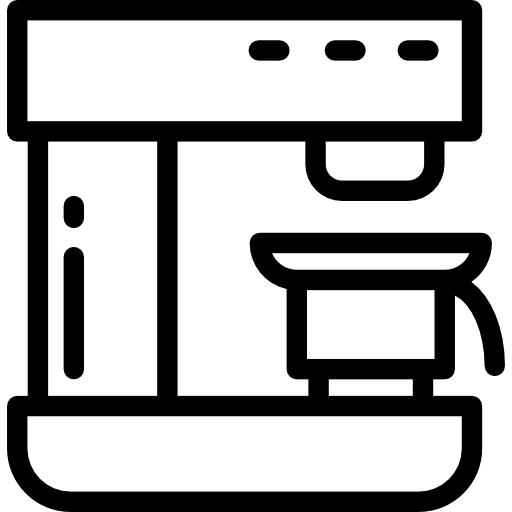 kaffeemaschine Detailed Rounded Lineal icon