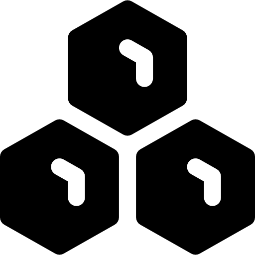 bienenwabe Basic Rounded Filled icon