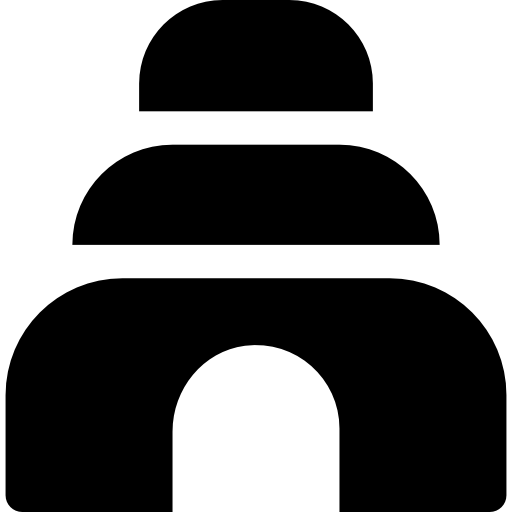 Beehive Basic Rounded Filled icon