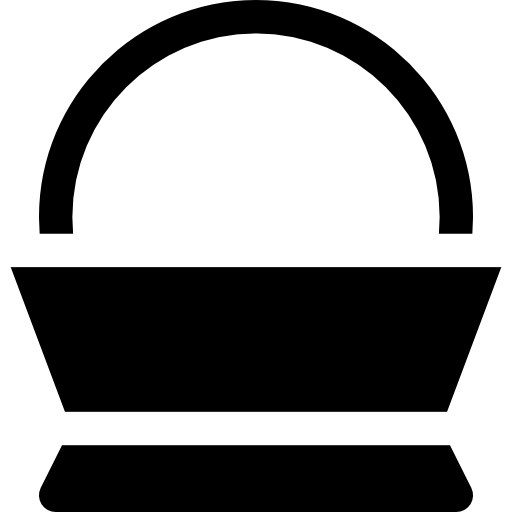 Basket Basic Rounded Filled icon