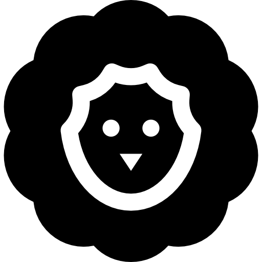 oveja Basic Rounded Filled icono