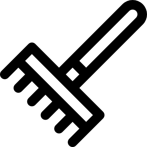 갈퀴 Basic Rounded Lineal icon