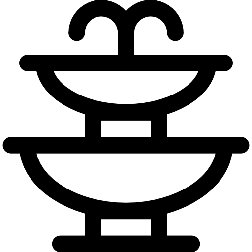 噴水 Basic Rounded Lineal icon