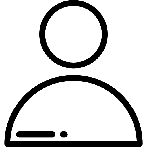 User Detailed Rounded Lineal icon