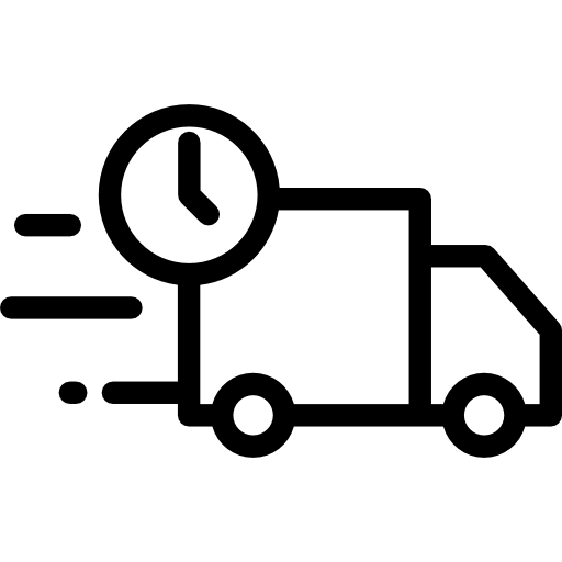 camion de livraison Detailed Rounded Lineal Icône