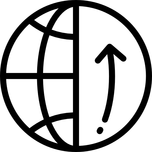 przenosić Detailed Rounded Lineal ikona