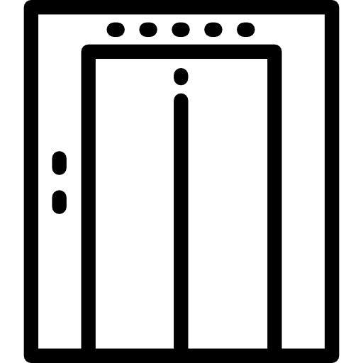 Elevator Detailed Rounded Lineal icon