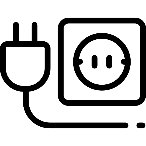 Plug Detailed Rounded Lineal icon