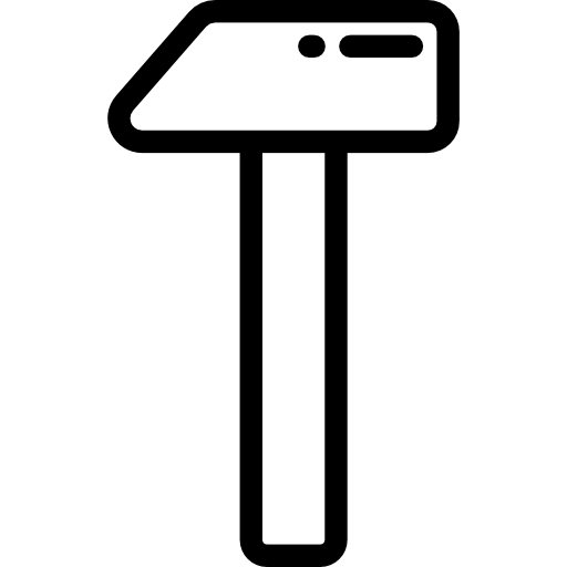 hammer Detailed Rounded Lineal icon