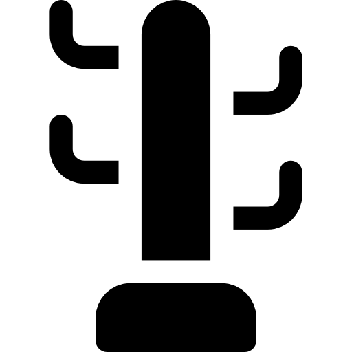 perchero Basic Rounded Filled icono