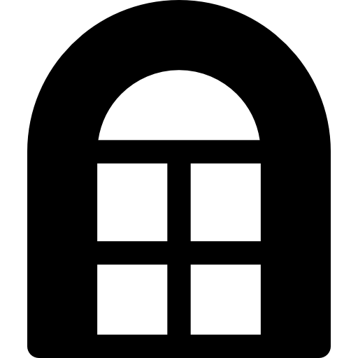 窓 Basic Rounded Filled icon