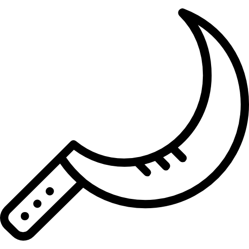 guadaña Basic Miscellany Lineal icono