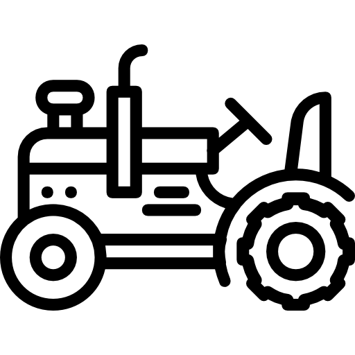 tractor Basic Miscellany Lineal icono