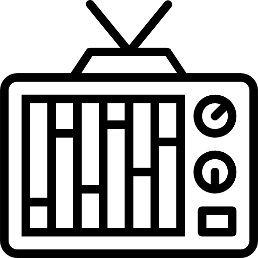 télévision Basic Miscellany Lineal Icône