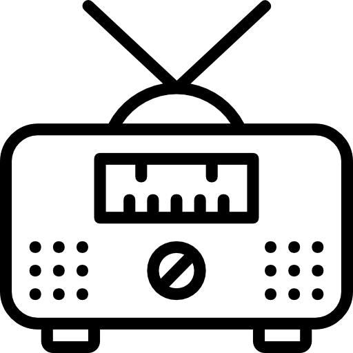 radio Basic Miscellany Lineal icono