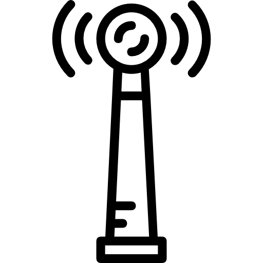 antena Basic Miscellany Lineal ikona
