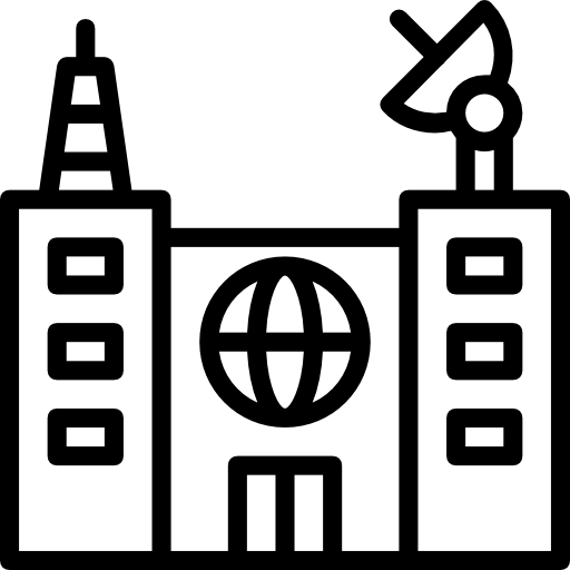 edificio Basic Miscellany Lineal icono