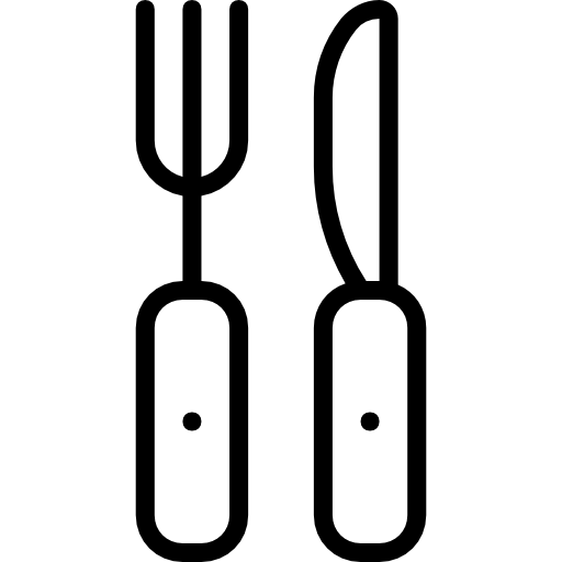 주방용 칼 Basic Miscellany Lineal icon