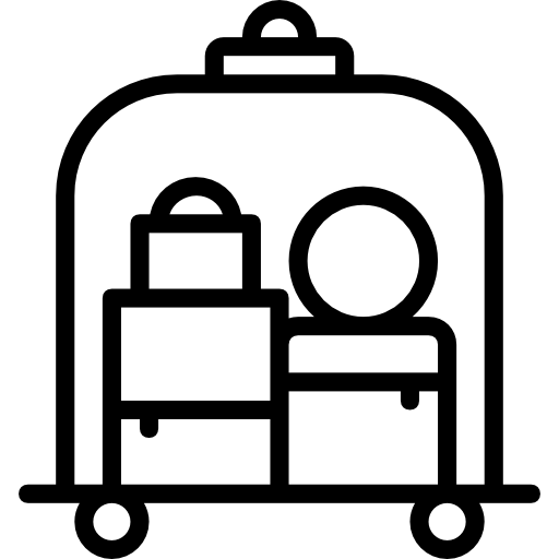 Luggage Basic Miscellany Lineal icon