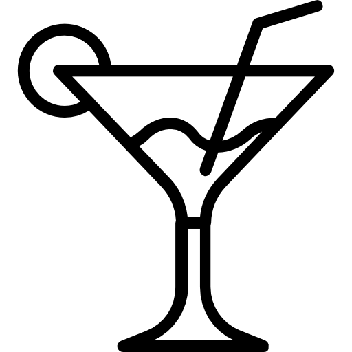 cocktail Basic Miscellany Lineal Icône