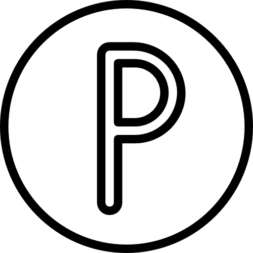 Parking Basic Miscellany Lineal icon