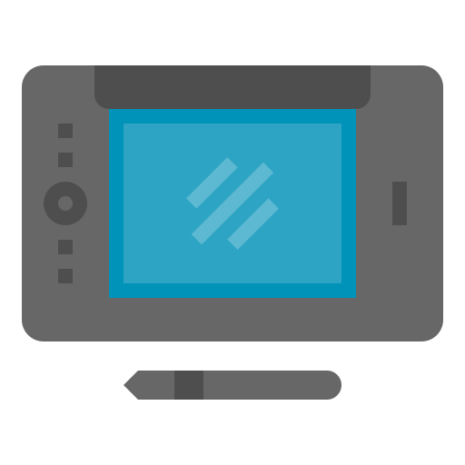 tablet graficzny Nhor Phai Flat ikona