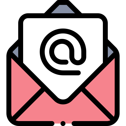 郵便 Detailed Rounded Lineal color icon