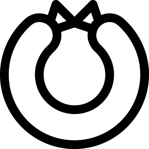 kiełbaski Basic Rounded Lineal ikona