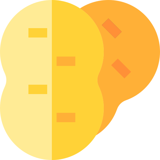 Potato Basic Straight Flat icon