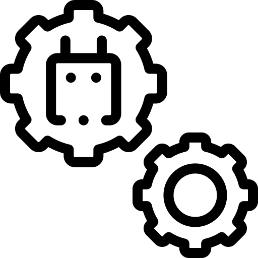 automatyzacja Detailed Rounded Lineal ikona