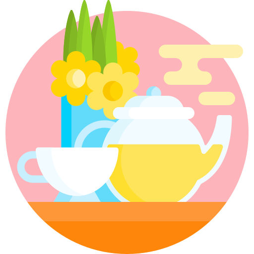 お茶の時間 Detailed Flat Circular Flat icon