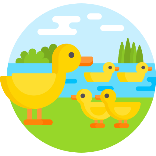 Duck Detailed Flat Circular Flat icon