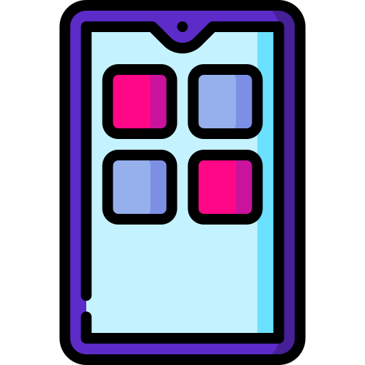 teléfono inteligente Special Lineal color icono
