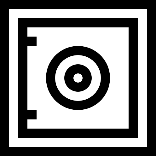 cassaforte Basic Straight Lineal icona