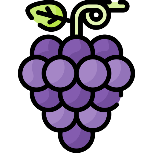 Grape Special Lineal color icon