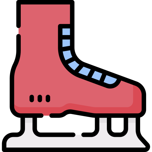 schlittschuhlaufen Special Lineal color icon
