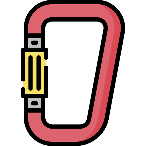 카라비너 Special Lineal color icon