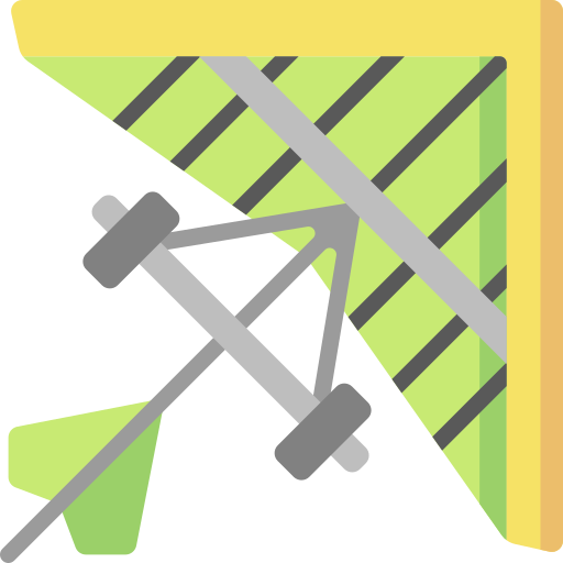 Hang gliding Special Flat icon